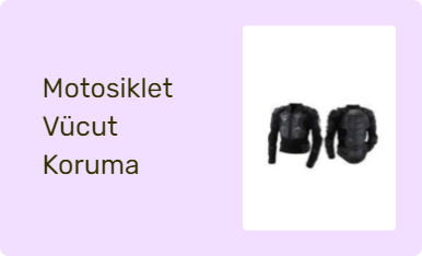 Motosiklet Vücut Koruma