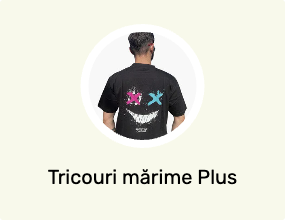 Tricouri mărime Plus