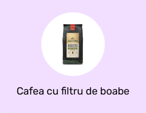 Cafea cu filtru de boabe