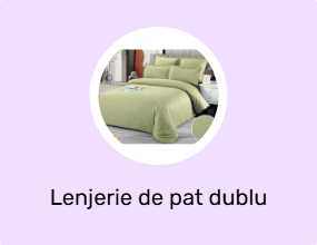 Lenjerie de pat dublu