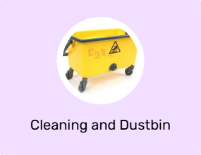 Cleaning and Dustbin