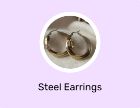 Steel Earrings
