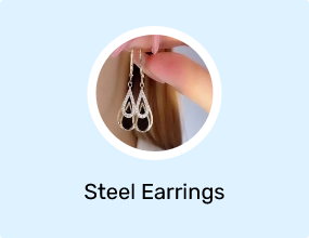 Steel Earrings