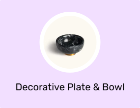 Decorative Plate & Bowl