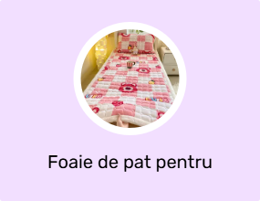 Foaie de pat pentru bebeluși și copii