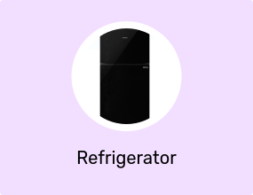 Refrigerator Inverter No Frost 396 Liter Black