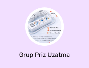 Grup Priz Uzatma Kablosu