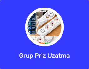 Grup Priz Uzatma Kablosu