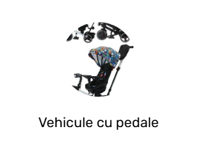 Vehicul cu pedale