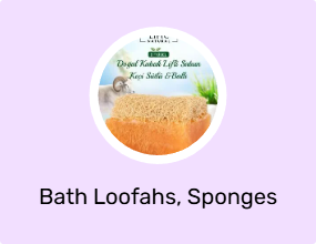 Bath Loofahs, Sponges & Poufs
