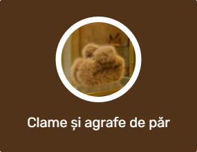 Clame și agrafe de păr