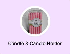 Candle & Candle Holder