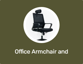 Office Armchair and Sofa