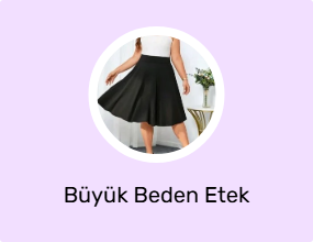 Büyük Beden Etek