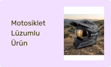Motosiklet Lüzumlu Ürün