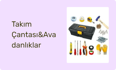 Takım Çantası&Avadanlıklar