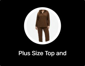 Plus Size Top and Bottom Set