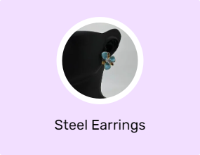 Steel Earrings