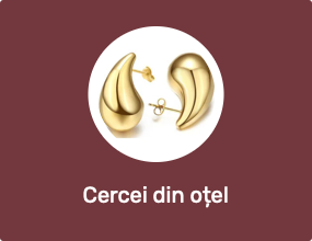 Cercei din oțel