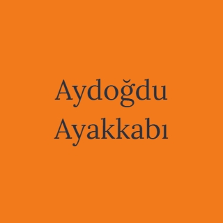 Aydoğdu Ayakkabı