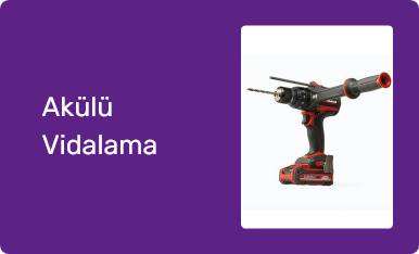 Akülü Vidalama