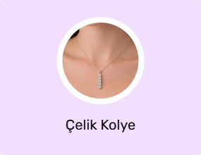Çelik Kolye