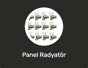 Panel Radyatör Aksesuarı