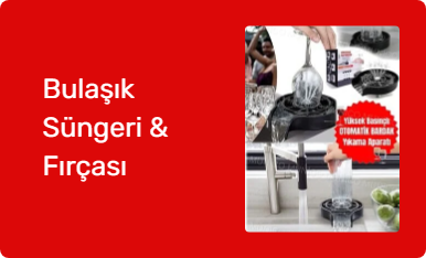 Bulaşık Süngeri & Fırçası