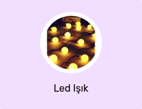 Top Led Işık 5 Metre Boncuk Led Yılbaşı Süsü Sabit Yanan Dekoratif Led Işık Gün Işığı Fişli