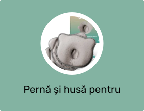 Pernă și husă pentru bebeluși și copii