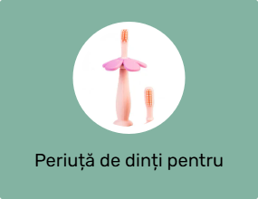 Periuță de dinți pentru copii și pastă