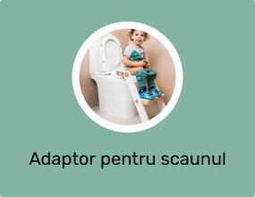 Adaptor pentru scaunul de toaletă și oliță