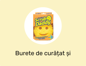 Burete de curățat și perie