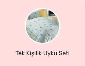 Tek Kişilik Uyku Seti
