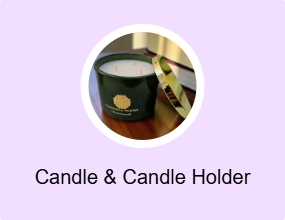 Candle & Candle Holder