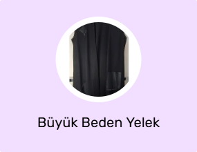 Büyük Beden Yelek