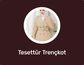 Tesettür Trençkot