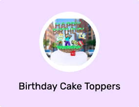 Birthday Cake Toppers