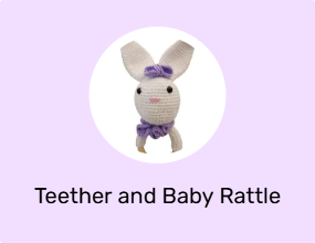 Teether and Baby Rattle