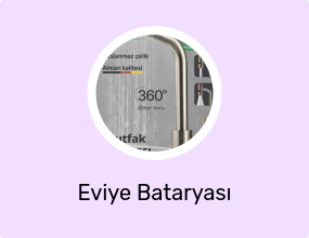 Mutfak Bataryası 3 Fonksiyonlu 360° Döner Uzatmalı Musluk Paslanmaz Çelik Çekmeli Duş Başlıklı