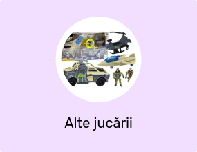Set militar cu elicopter, avion, vehicul și 2 soldați