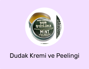 Dudak Kremi ve Peelingi