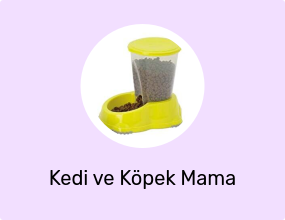 Kedi ve Köpek Mama Su Kabı