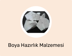 Boya Hazırlık Malzemesi