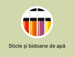 Sticle și bidoane de apă