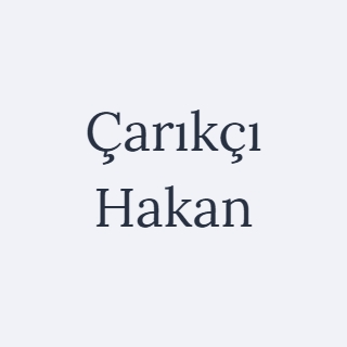 Çarıkçı Hakan
