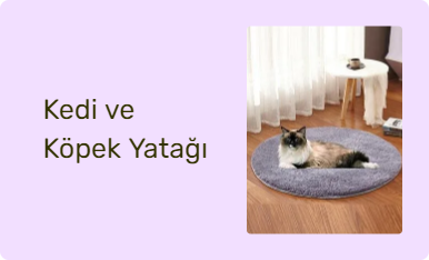Kedi ve Köpek Yatağı