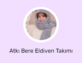 Atkı Bere Eldiven Takımı