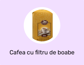 Cafea cu filtru de boabe