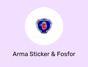 Arma Sticker & Fosfor Şerit